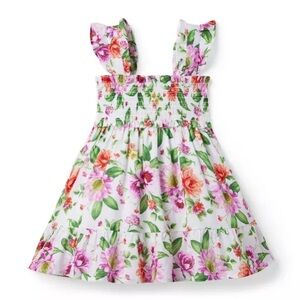 Janie and Jack - The Emily Dahlia Smocked Sundress